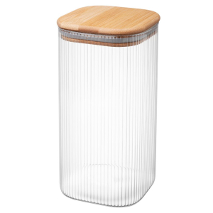 Pojemnik szklany kwadrat JEFF 1400ml Pojemnik szklany kwadrat JEFF 1400ml